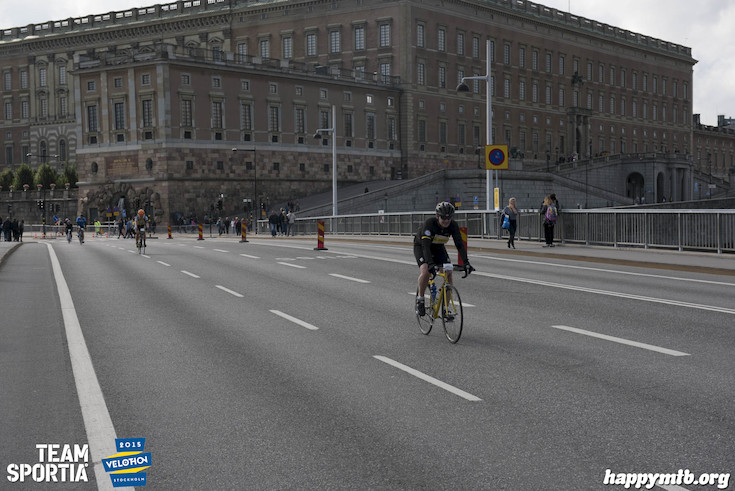 Bild från Velothon Stockholm 2015 - Slottet