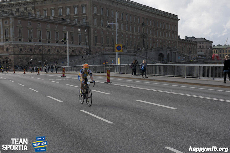 Bild från Velothon Stockholm 2015 - Slottet
