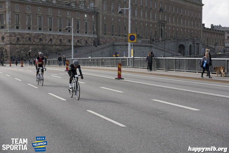 Bild från Velothon Stockholm 2015 - Slottet