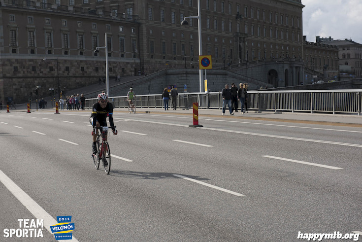 Bild från Velothon Stockholm 2015 - Slottet