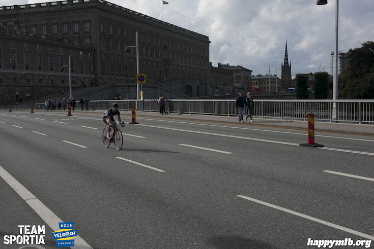 Bild från Velothon Stockholm 2015 - Slottet