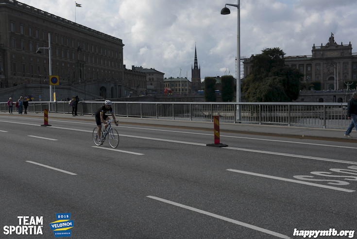 Bild från Velothon Stockholm 2015 - Slottet