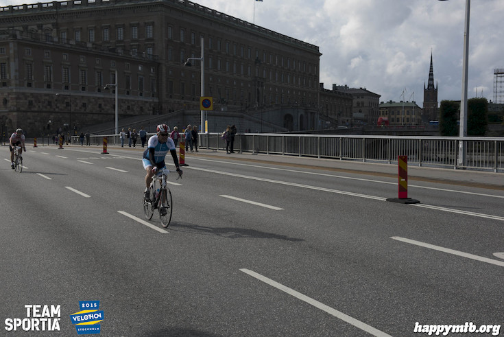 Bild från Velothon Stockholm 2015 - Slottet