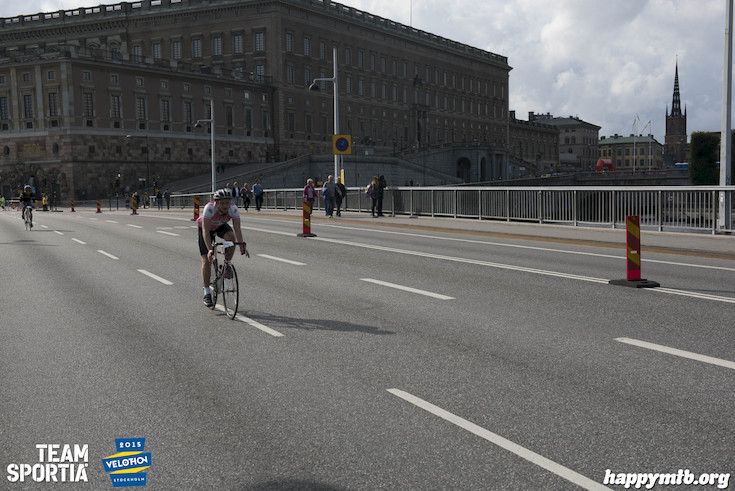 Bild från Velothon Stockholm 2015 - Slottet