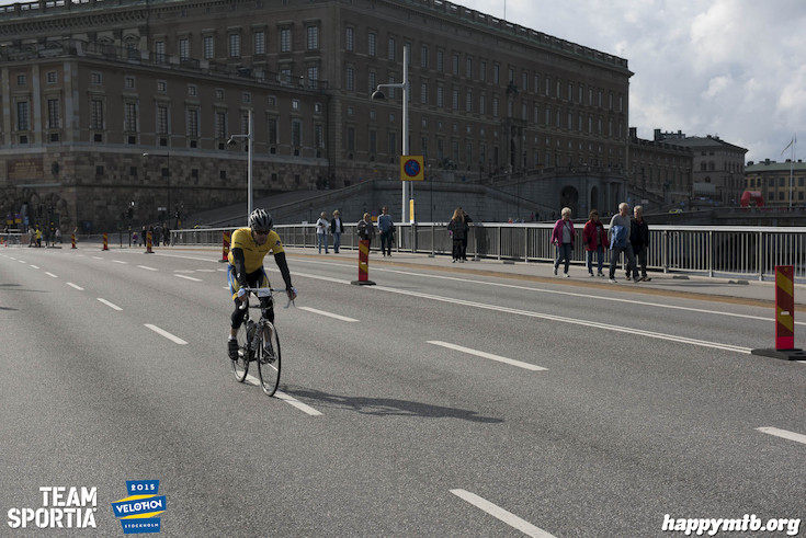 Bild från Velothon Stockholm 2015 - Slottet
