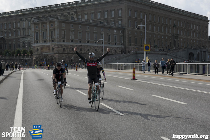 Bild från Velothon Stockholm 2015 - Slottet