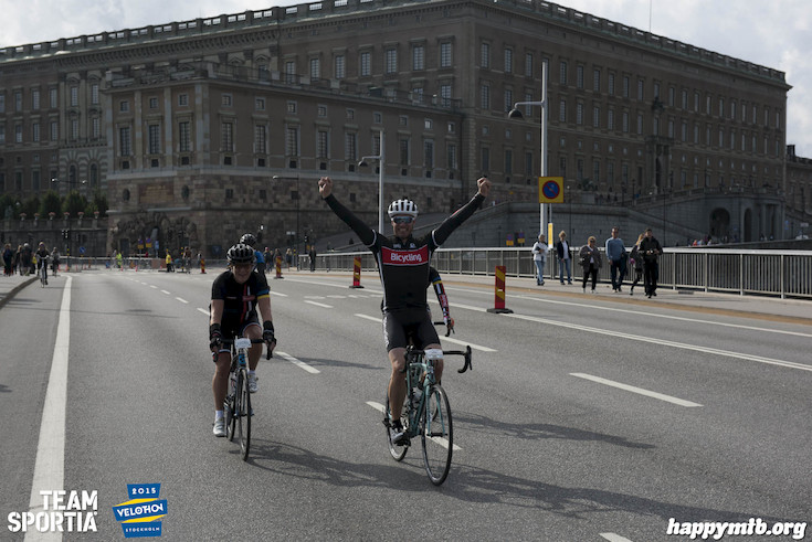 Bild från Velothon Stockholm 2015 - Slottet
