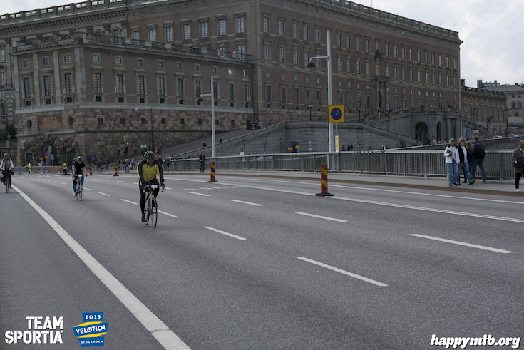 Bild från Velothon Stockholm 2015 - Slottet