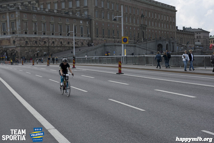 Bild från Velothon Stockholm 2015 - Slottet
