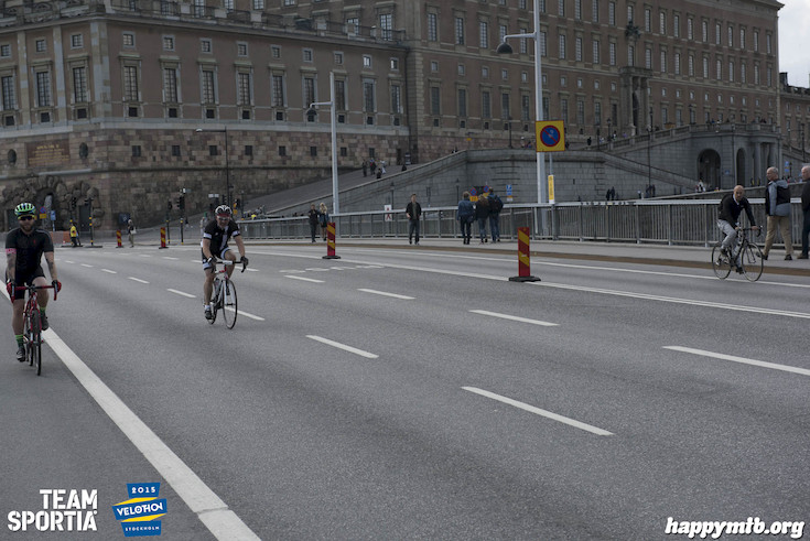 Bild från Velothon Stockholm 2015 - Slottet