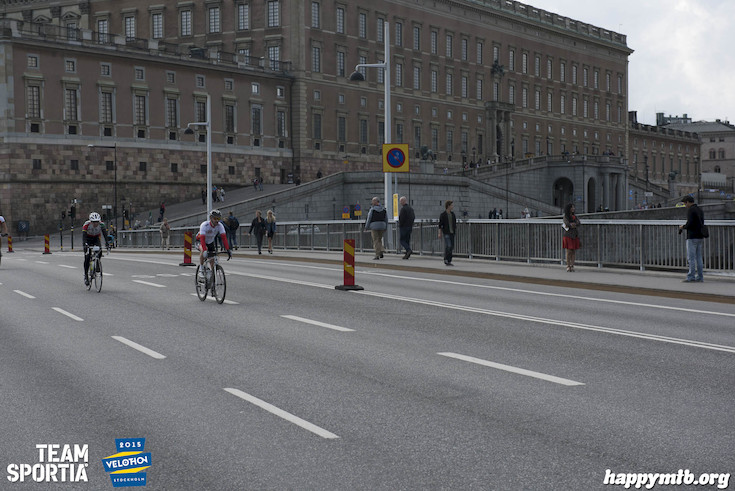 Bild från Velothon Stockholm 2015 - Slottet