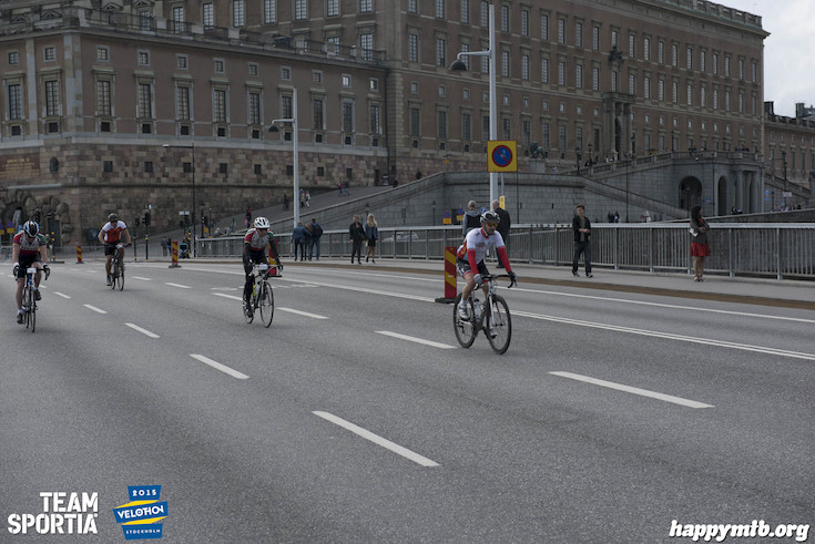 Bild från Velothon Stockholm 2015 - Slottet