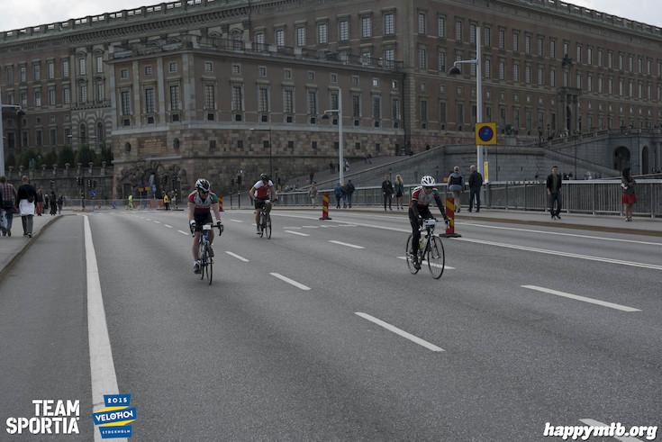 Bild från Velothon Stockholm 2015 - Slottet