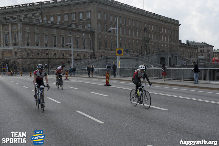 Bild från Velothon Stockholm 2015 - Slottet