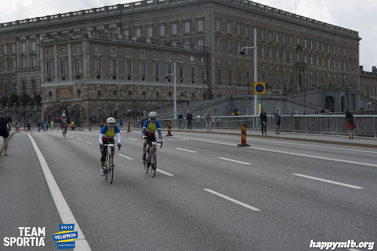 Bild från Velothon Stockholm 2015 - Slottet
