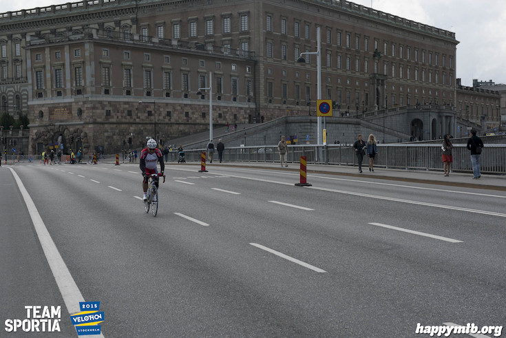 Bild från Velothon Stockholm 2015 - Slottet