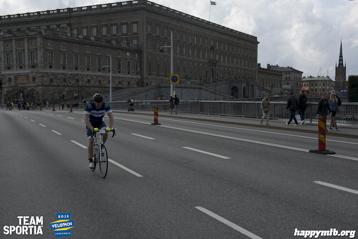 Bild från Velothon Stockholm 2015 - Slottet