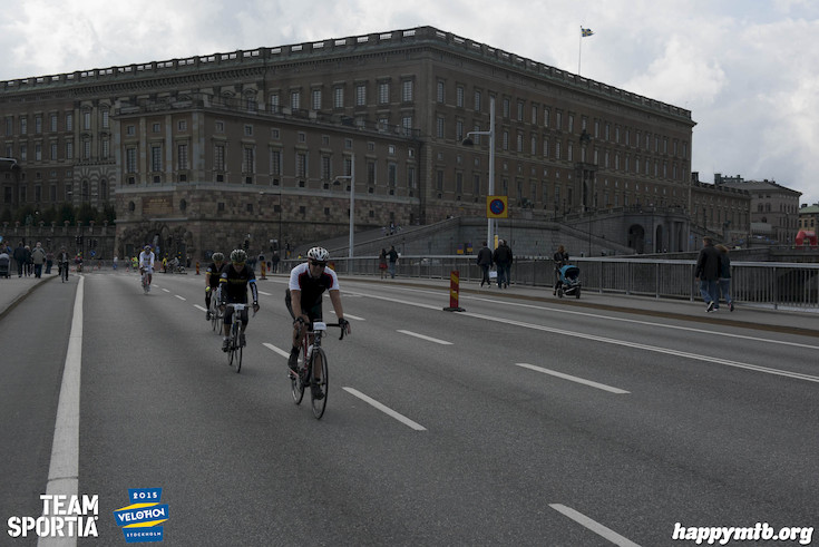 Bild från Velothon Stockholm 2015 - Slottet