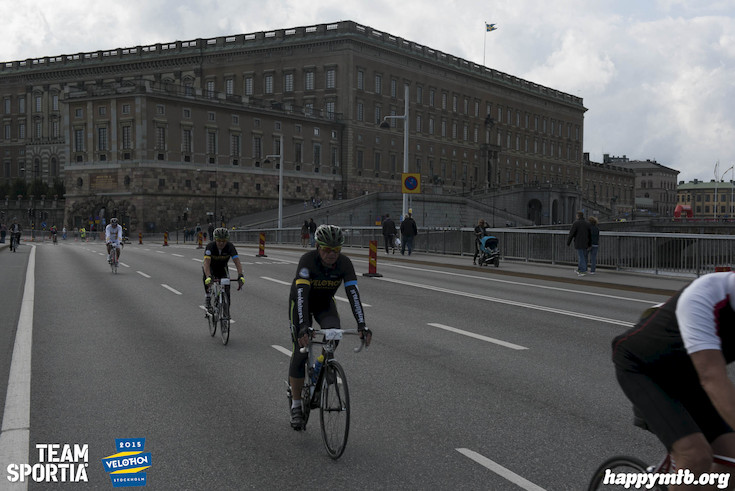 Bild från Velothon Stockholm 2015 - Slottet