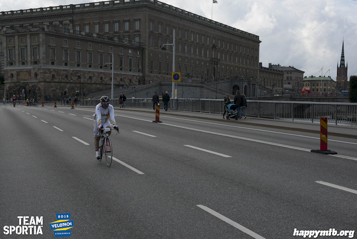 Bild från Velothon Stockholm 2015 - Slottet
