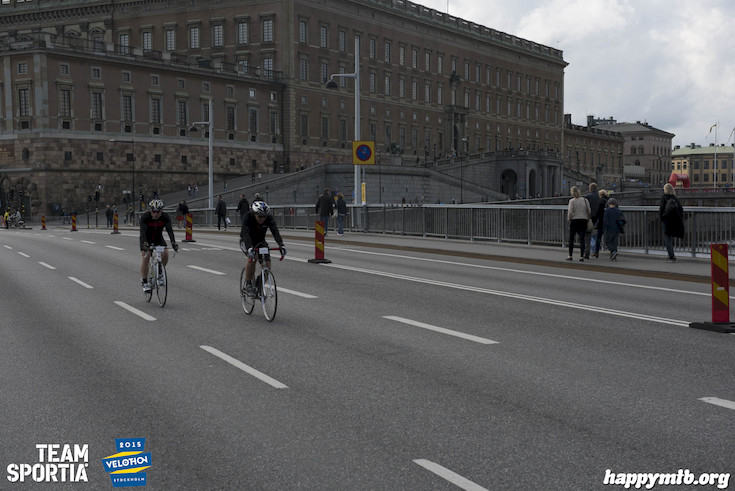 Bild från Velothon Stockholm 2015 - Slottet