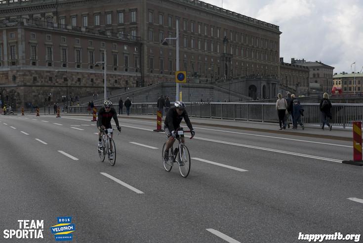 Bild från Velothon Stockholm 2015 - Slottet