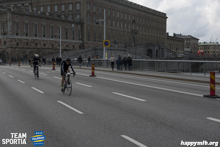 Bild från Velothon Stockholm 2015 - Slottet