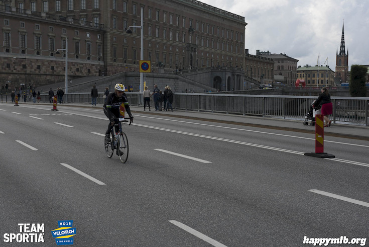 Bild från Velothon Stockholm 2015 - Slottet