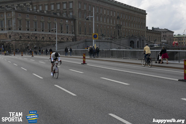 Bild från Velothon Stockholm 2015 - Slottet