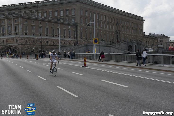 Bild från Velothon Stockholm 2015 - Slottet