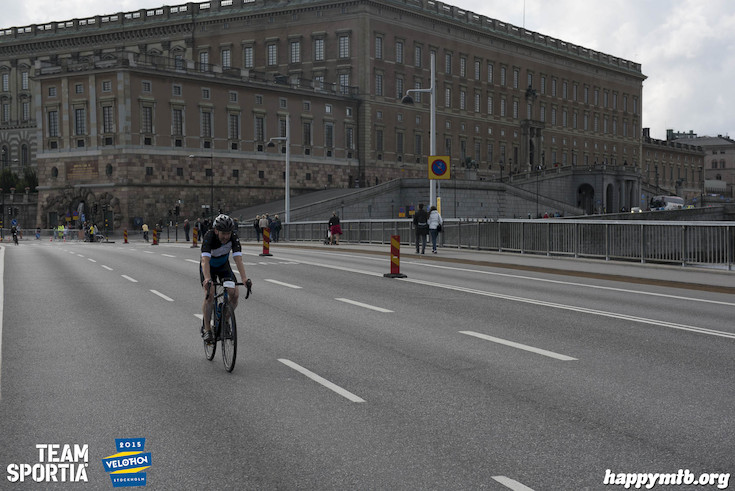 Bild från Velothon Stockholm 2015 - Slottet