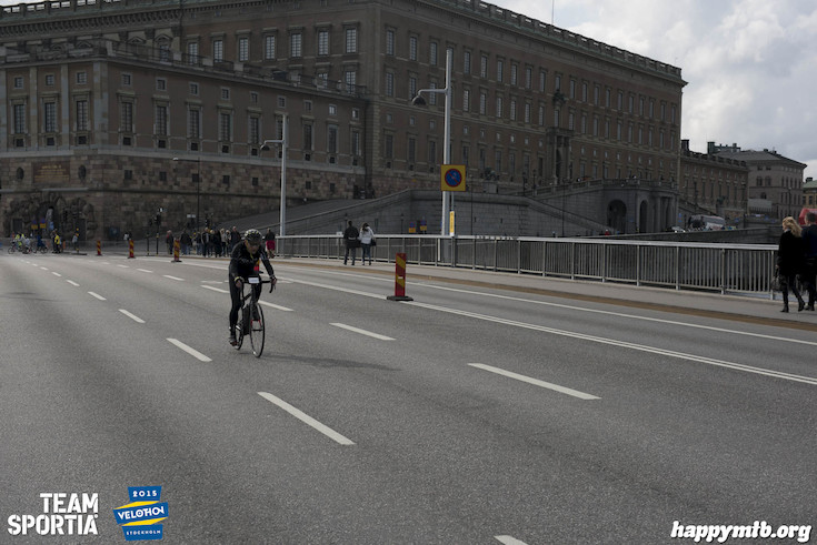Bild från Velothon Stockholm 2015 - Slottet