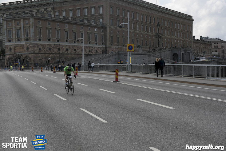 Bild från Velothon Stockholm 2015 - Slottet