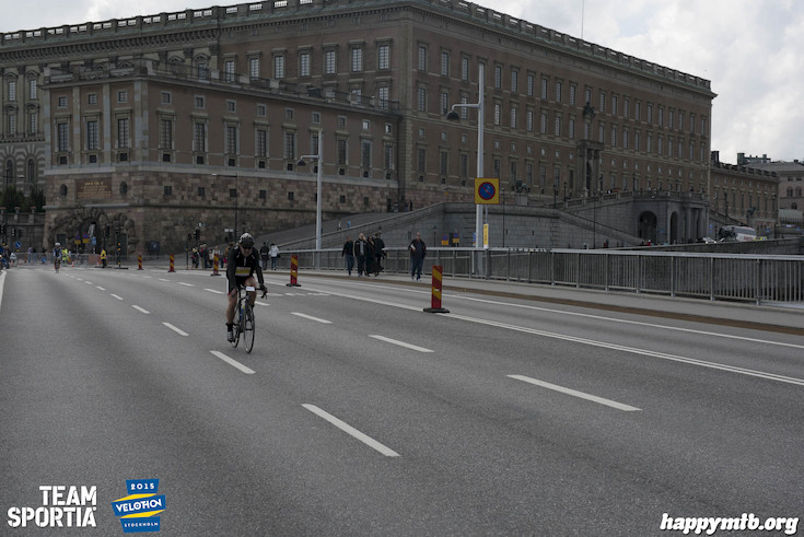 Bild från Velothon Stockholm 2015 - Slottet