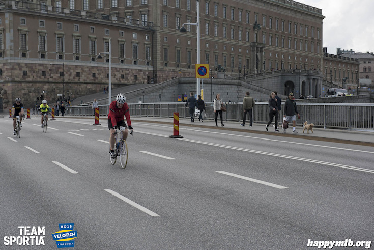 Bild från Velothon Stockholm 2015 - Slottet