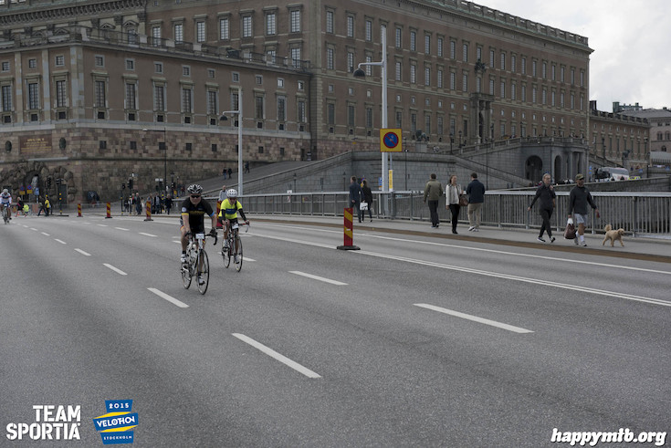 Bild från Velothon Stockholm 2015 - Slottet