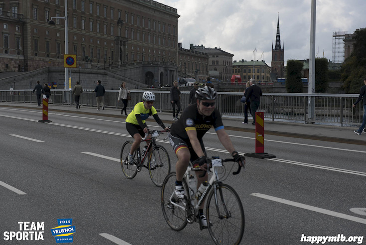 Bild från Velothon Stockholm 2015 - Slottet