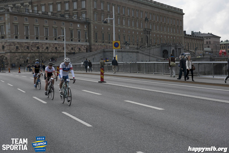 Bild från Velothon Stockholm 2015 - Slottet