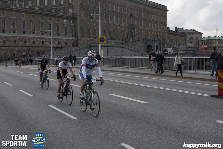 Bild från Velothon Stockholm 2015 - Slottet