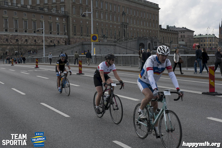 Bild från Velothon Stockholm 2015 - Slottet