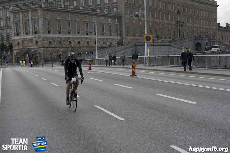 Bild från Velothon Stockholm 2015 - Slottet