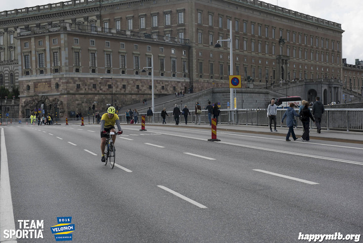 Bild från Velothon Stockholm 2015 - Slottet