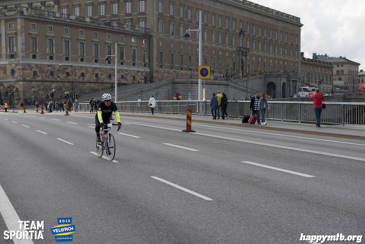Bild från Velothon Stockholm 2015 - Slottet