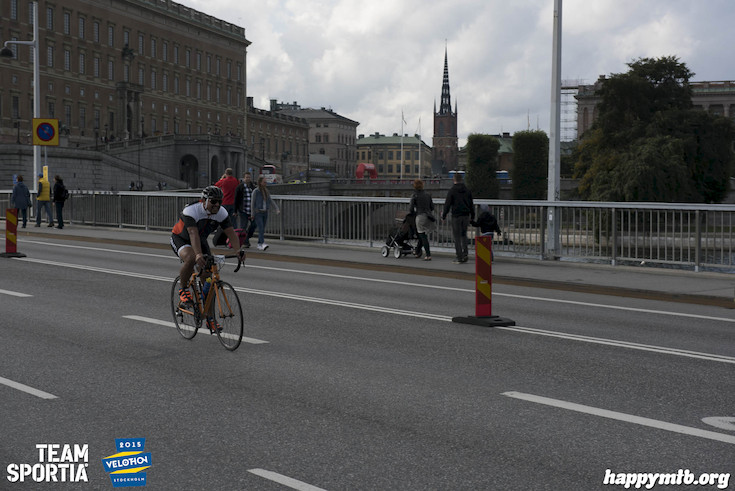 Bild från Velothon Stockholm 2015 - Slottet