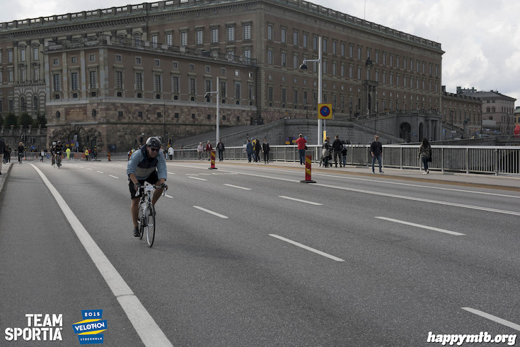 Bild från Velothon Stockholm 2015 - Slottet