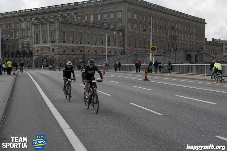 Bild från Velothon Stockholm 2015 - Slottet
