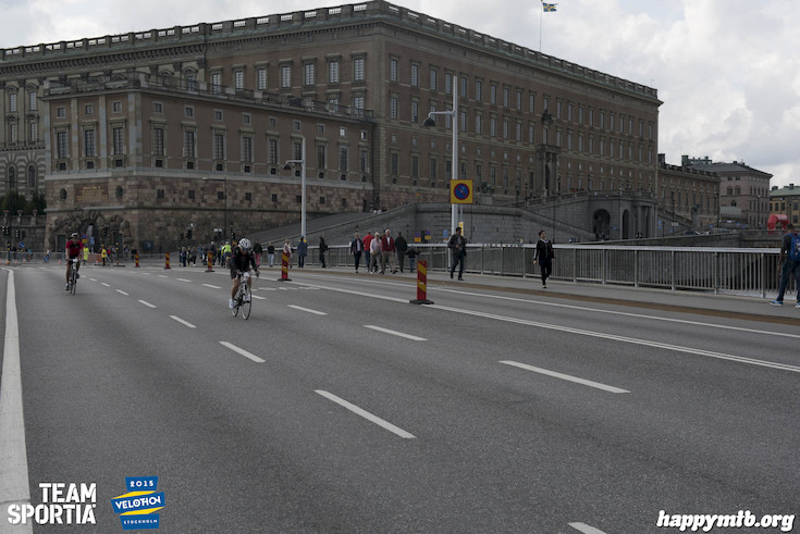 Bild från Velothon Stockholm 2015 - Slottet