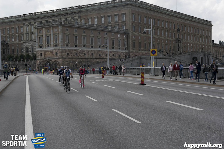 Bild från Velothon Stockholm 2015 - Slottet