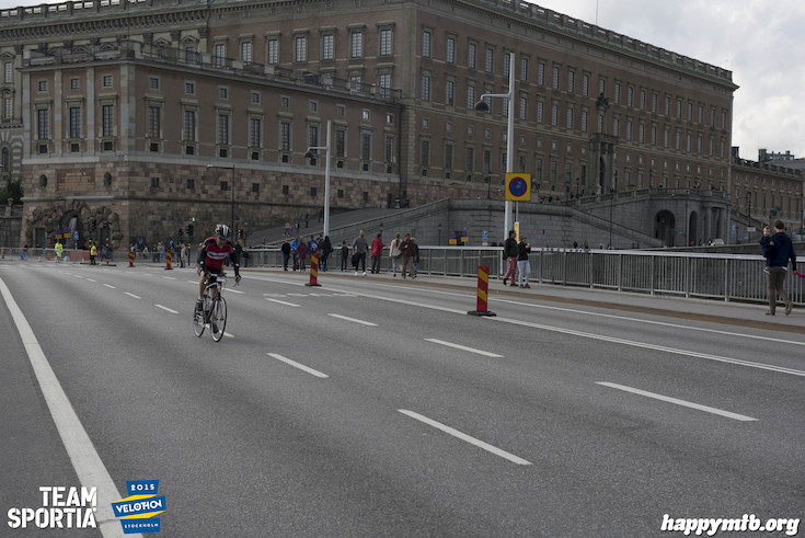 Bild från Velothon Stockholm 2015 - Slottet