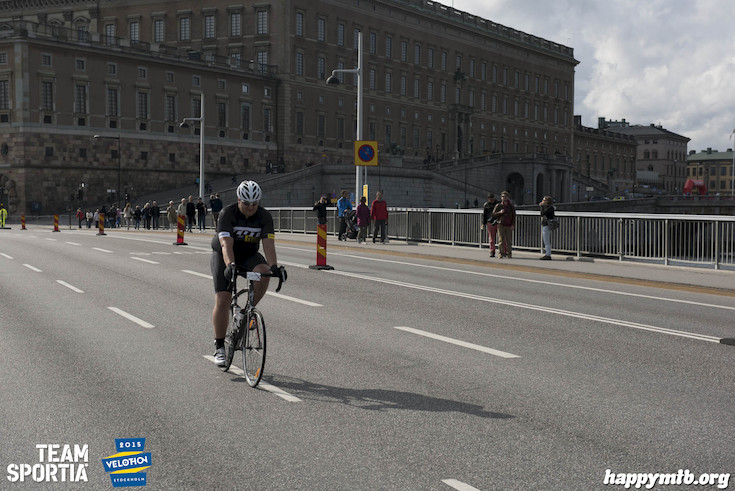 Bild från Velothon Stockholm 2015 - Slottet